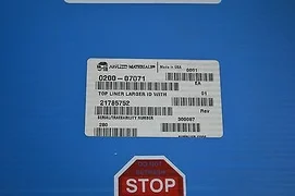 AMAT  P/N 0200-07071 TOP LINER  LARGER ID