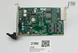 21984 APPLIED MATERIALS PCB, CDN496R CONTROL BOARD, MKS AS01496-AB-4 0190-34055
