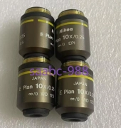 1PCS Nikon E Plan 10x/0.25 Changgong objective lens 12.5mm tested
