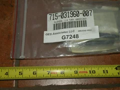 (1) LAM 715-031960-007 Plunger , 1/4 Turn Anodized Cleaned