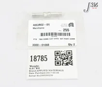 18785 APPLIED MATERIALS FTG TBG CONN 1/4T 1/4TS SST PORT CONN (NEW) 3300-01088