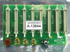 AMAT Applied Materials 0100-01228 Eight Slot VME Backplane Board PCB Used