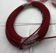 (LOT OF 7) Lam Research TM Pump EMO Cable Assembly 833-491132-080 Red