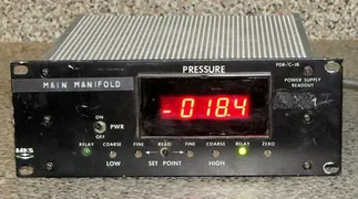 MKS INSTRUMENTS PDR-C-1B POWER SUPPLY READOUT
