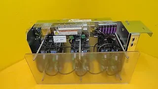 AMAT Applied Materials 0195-08438 Disk Brush Driver Enclosure Used Working