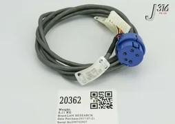 20362 LAM RESEARCH CABLE ASSY CONVECTRON CONTROL, 2M 853-017952-001