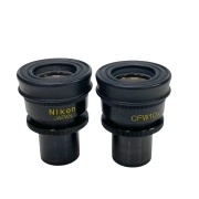 Nikon CFW10X Microscope Eyepiece Made in Japan, 2 Pcs