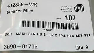 APPLIED MATERIALS P/N 3690-01705 CLEANER