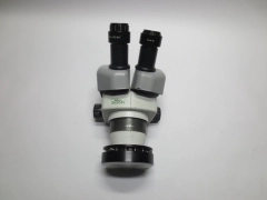 Nikon SMZ645 Binocular Zoom Stereo Microscope w/ ORLED RL-9-4, Lens PI 10x/25