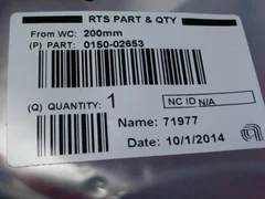 APPLIED MATERIALS 0150-02653 CABLE ASSY LTESC STANDARD WIDEBODY W/C ENDURA