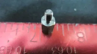 AMAT 3790-01530 STDF M/F 1/4 HEX X 3/8L SST 6-32THD