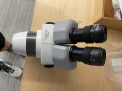 15224 Nikon SMZ645 microscope head .8x-5x zoom w/ c-w10Xb/22 eye pieces