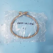144-0301// AMAT APPLIED 3400-01134 HOSE ASSY FLEX BRAID 1/4IDX23.5"L 1/4VC USED