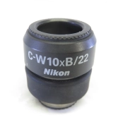 Nikon C-W10xB/22 Microscope Eyepiece ONLY, For Parts/Repair