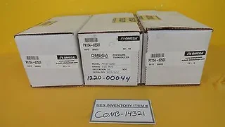Omega PX154-025DI Pressure Transducer AMAT 1220-00044 Lot of 3 New