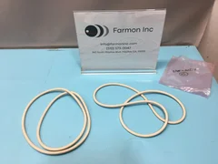 2 AMAT 3700-01510 O-Ring ID 14.475 CSD .75 80DURO WHT, 172340