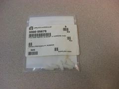 AMAT FTG HOSE ADPTR 10-32UNF X 5/32BARB PVDF, 3300-05679, LOT OF 6  New