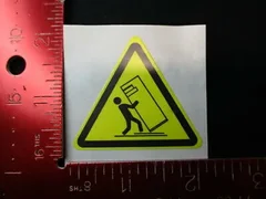 Applied Materials (AMAT) 3910-01108 LABEL CE WARNING (PACK OF 4)