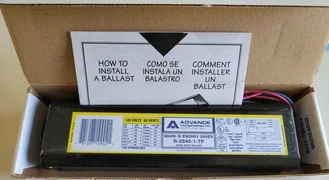 Advance BALLAST Transformer R-2S40-1-TP Rapid Start Mark III Energy Saver New