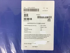 AMAT Applied Materials 0041-42533 PUMPING PLATE 300MM