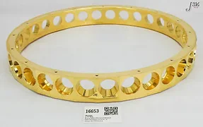 16653 APPLIED MATERIALS OUTER, LOWER LAMP REFLECTOR, 300MM 0020-89005