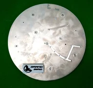 AMAT 0040-63694 REFLECTOR PLATE PROBE INJECT 300MM RADIA, USED