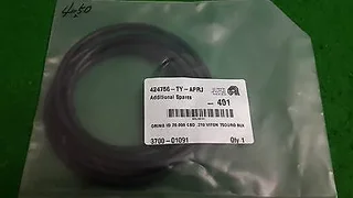AMAT 3700-01091 ORING ID 20.000 CSD .210 VITON 75DURO BLK , NEW