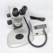 Nikon SMZ-745/SMZ745 Stereo Zoom Microscope w/Base Stand/Fiber Optic Light