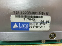 Lam Research P/N: 853-012875-001 / INNER GATE ASSEMBLY LAM 9600