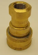 Parker BH4-60 Quick Coupler 1/2" Brass.Quick Disconnect Coupling AMAT 3300-01237