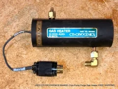 USED CTI-CRYOGENICS 8044051 Cryo-Pump Purge Gas Heater FREE SHIPPING