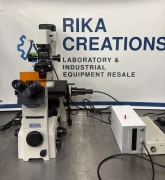 Nikon Eclipse TE2000-U Inverted Microscope  Lumencor SOLA Light Engine see video