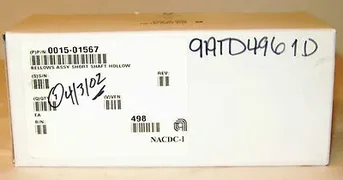 AMAT Bellows Assy Short Shaft Hollow 0015-01567 Sealed in Factory Package