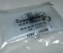 10 NEW SWAGELOK NI-4-VCR-2-GR-VS NICKEL VCR FACE SEAL FITTING 1/4" GASKET ASSY