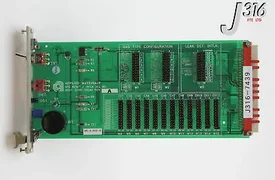 7439 APPLIED MATERIAL PCB SYSTEM RESET/INTLOCK SEL BOARD 0100-35049