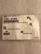 Applied Materials 3700-01355 SEALDYNAMIC RADIAL 1.216 ID 3/16CS 304 S