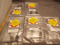 lot of 5 Applied Materials 0090-77250 Cable Walking Beam X Axis Neg. Limit
