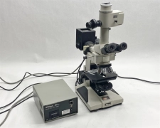 Nikon OPTIPHOT Trinocular Microscope w/ 5*Objective 2*Eyepiece Condenser UFX-IIA