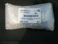 APPLIED MATERIALS (AMAT) 3870-01332 VALVE MNL BLWS 1/4VCR-F/F NUPRO 1.5"D BL