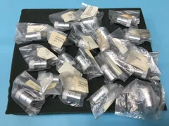 LOT OF 20 AMAT 0020-03591 PLUG, KNURLED PIPE (AL), 120505