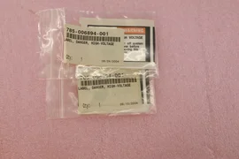 2PCS  LAM RESEARCH 785-006894-001 LABEL, DANGER , HIGH VOLTAGE
