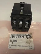 AMAT 0680-01521 Square D QOB3305238 Bolt-on Circuit Breaker 60 Amps 3-Pole 240V