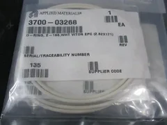 AMAT 3700-03268 O-RING, BS 166 WHITE VITON EPC