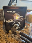 Nikon MK II Fiber Optic Microscope Illumination Light Source 150W, 115VAC Tested