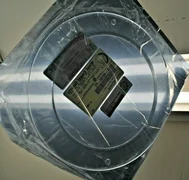 0200-40194 / AMAT QUARTZ COVER RING 200MM SNNF-CONTACT/C P2 / AMAT