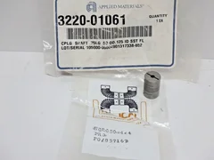 AMAT 3220-01061 Helical Zero Backlash Flexible Shaft Coupling HCR050-4-4 1/2' OD