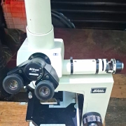 Nikon Optiphot Upright Binocular Compound Microscope 40x-100x