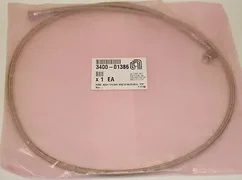APPLIED MATERIALS 3400-01386 HOSE ASSY TFE/SST BRD 3/16" ID X 48" Long