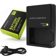 MH-24 Nikon EN-EL14 EN-EL14A Camera Battery for Nikon D3100 - Black