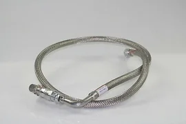 APPLIED MATERIALS 3400-00562 HOSE ASSY FLEX HELIUM 1/2IDX72"L STR-F/EL-M SST 185